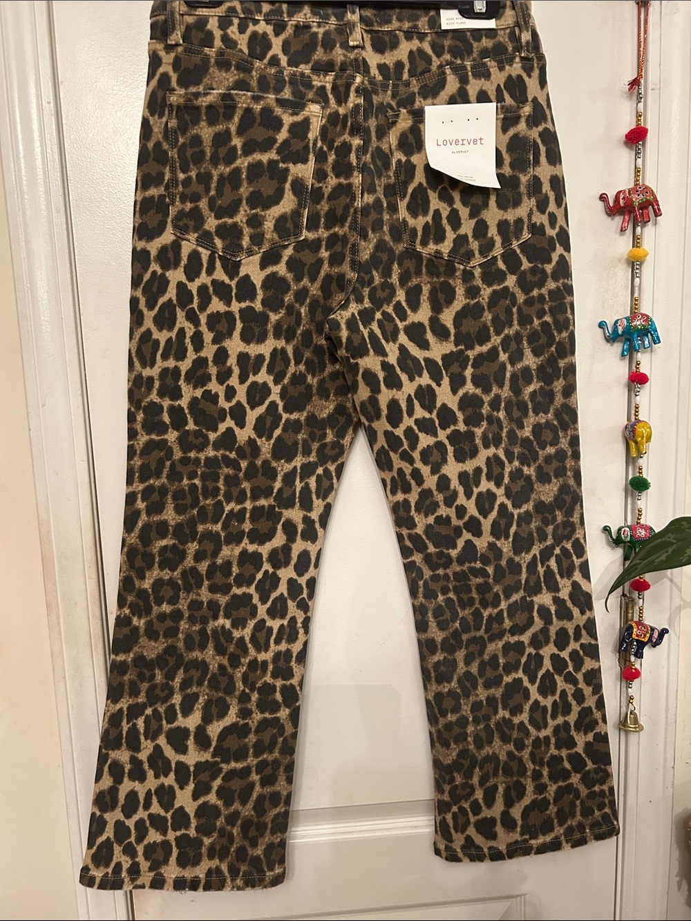 Lovervet Leopard Print Women’s Jeans - Picture 2 of 8
